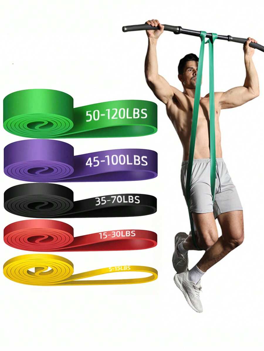Bandas de resistencia apilables, bandas elásticas para dominadas, entrenamiento muscular, sentadillas, fitness, yoga, uso en casa/gimnasio, unisex