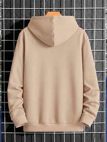 Moletom Premium canguru  irverno Unidos do Copo Meio Cheio 2026 - Bege - Visão 2