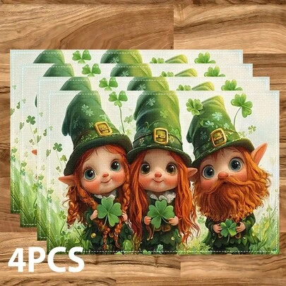 2 قطعة/4 قطع/6 قطع من الحصى الرباعي، التمساح، أنماط ، بطانات طاولة سيليكون قابلة للغسيل، أغطية طاولة مطبوعة، وسائد حماية السطح، ديكور مثالي لهدايا ، المطبخ والطعام، الحفلات الداخلية/الخارجية، ديكور المنزل