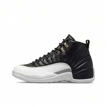 Nike Jordan Air Jordan 12 “French Blue 2.0”舒適百搭 防滑耐磨 高筒 復古籃球鞋 男款 白藍 - 黑與白 - 查看 16