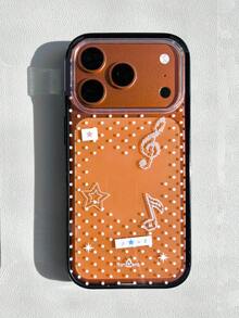 Simple & Cute Black & White Polka Dot Phone Case, Compatible With IPhone 17 Pro Max, 16, 15, 14 Plus, 13, 12, 11, 14, 15, 16 Pro Max Back Cover - Little White Polka Dots - View 6