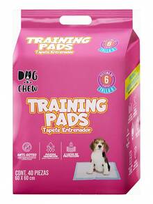 TendenciaDog-o-chew, Tapete Entrenador Para Perro,  Desechable.Calidad premium - GRANDE 60x60 - Ver 4