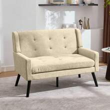 Sofas & Couches - Beige + Upholstered + Foam - View 4