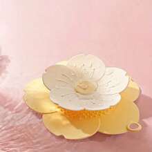 1pc Cherry Blossom Drainage Odor-Proof Silicone Toilet Seal Cover, Insect-Proof Drain Pipe Deodorant Tool, Soft And Fitting, Not Easy To Move, Suitable For Kitchen, Bathroom And Sink, Christmas Gift Decoration Home Bathroom Decor Fall Decor Back To School - 多色的 - 查看 12