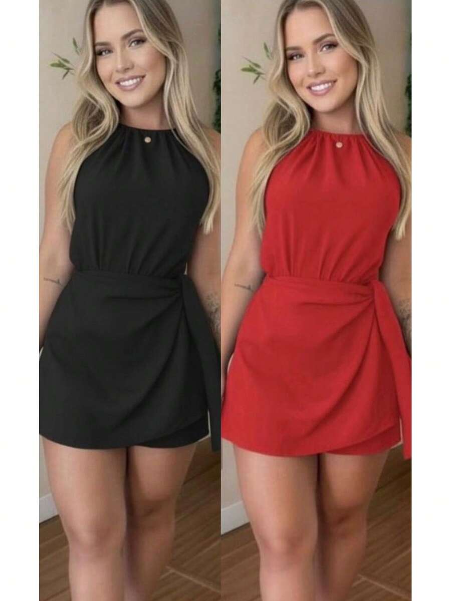 Women's Summer Fashion Jumpsuit Set - Duna - 99.99 - 查看 1