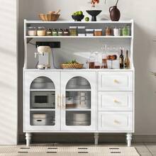 Buffets & Sideboards - White + MDF-1 - View 2