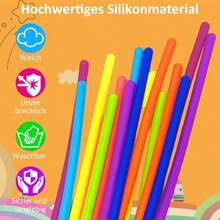 tablero de actividades sensorial fidget con 16 cordones de goma para aliviar estrés y ansiedad - como en la foto - Ver 2