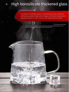 Set teiera in vetro resistente al calore, teiera in borosilicato trasparente con rivestimento interno in acciaio inossidabile, manico colorato resistente al calore. È una teiera molto bella e pratica per uso domestico e alberghiero, la scelta migliore come regalo durante le festività, attualmente molto popolare. - Multicolore - Visualizzare 10