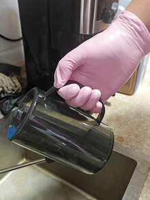 100/50/2 Pairs Pink Nitrile Disposable Gloves, Latex Gloves For Household Cleaning, Beauty, Cooking, No Powder - Multicolor - View 10