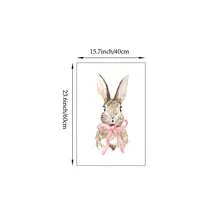 1 szt. Akwarela Wielkanocny Króliczek Obraz Ścienny Uroczy Króliczek Drukuje Obrazy Na Płótnie Wiosna i Wielkanoc Plakat Świąteczny Minimalistyczna Kokietka Estetyczna Dekoracja Dla Dziewczynek Sypialnia, Pokój Dziecięcy, Wystrój Salonu Prezent Dla Niej Nie Oprawione Lub Oprawione - wzór - Zobacz 10