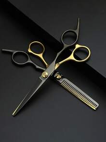 10pcs/Set Professional Hairdressing Tool Set: Haircutting Scissors, Capsule, Spray Bottle, Comb, Hairbrush, Hair Clips, Home Hairdressing Salon Tool Combination Set For Barber Salon Beauty Travel Essential Hair Products,Hair Cares,Hair Accessories Hair Tool Kit Hair Styling Kit - Multicolor - View 6