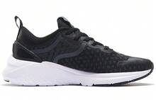 Yun Que Fabric Synthetic Leather Shock Absorbing Non-Slip Wear-Resistant Low-Top Casual Shoes Black Sneaker Women AGLS066-2 - Multicolor - View 2