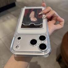 1个极简透明TPU软壳保护套，带卡槽，兼容 17 Pro/17 Pro Max、11、16 Pro Max、13/14/15/16 - 無色 - 查看 8