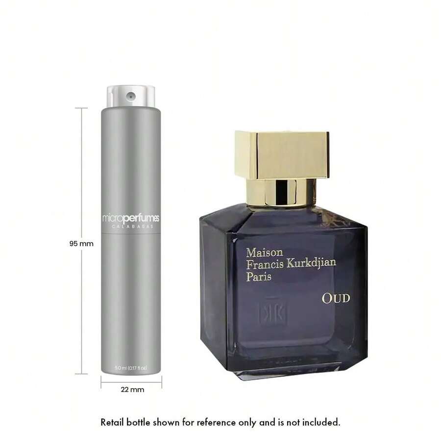 Maison Francis Kurkdjian Oud EDP - 5ml Travel Spray, Unisex Perfume, Smoky Oud Woody, Long-Lasting - Gỗ & Đất - Xem 1