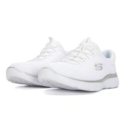 Skechers Women's Lightweight Casual Shoes, SPORT Women One-Piece Slip-On Athletic Sneakers, Soft Sole Walking Shoes 12980-WSL