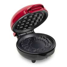 Manovix Mini Waffle Maker Non-Stick Coating Compact Waffle Iron With Adjustable Browning Control | Kitchen Small Appliance & Creative Cooking Tool | Makes Classic/Stuffed/Savory/Dessert Waffles - Multicolor - View 5