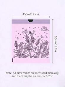 Lavender Scented Tear-Free Trash Bags, Thick Household Garbage Bags With Drawstring, Extra Large Leak-Proof Plastic Trash Bags For Kitchen, Bathroom, Bedroom, Living Room And Outdoor Use - Easy To Carry - Lavender Version - View 9