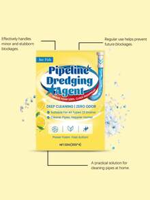 Drain Cleaner Powder, Dissolves Various Blockages, Removes Odors, Suitable For Multiple Scenarios - Powdery - View 7