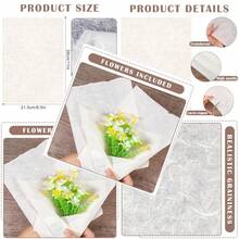 60 Sheets Mulberry Paper 8.5 X 11 Rice Paper Handmade Decoupage Sheets For Writing Drawing Scrapbooking And DIY Art Craft Cream - Be - Xem 1
