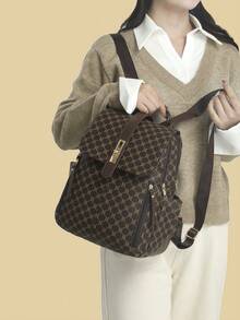 Functional City Backpack | Interpreting The Aesthetics Of All-Scenario Travel, Unlocking Absolute Visual Sovereignty For Commuting, Travel, And Daily Life. A Set Of Equipment With A Scientific Three-Mode Matrix: The Entire Series Is Equipped With Adjustable Shoulder Straps And Top Handles, Optimized With Ergonomics To Provide A Cloud-Like Carrying Experience. - Multicolor - View 8