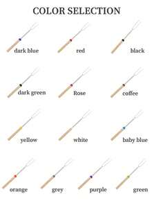 S'mores Sticks For Roasting Marshmallows And Hot Dogs Over The Campfire. BBQ. Cooking Utensil. Personalized Skewer Gift. Camping, Marshmallow Roasting Sticks, S'more Stick, Roasting Stick, Personalized Gift, Expanding Or Expandable Roasting Stick, Hot Dog Stick, Camping, Custom Engraved S'mores Roasting Stick Set - Multicolor - View 10