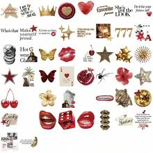 50 pièces Autocollants rétro Y2K, Autocollants artistiques, Autocollants cool, Autocollants esthétiques, Autocollants graffiti KPOP, Autocollants vinyle imperméables, Convient pour les bouteilles d'eau, les ordinateurs portables, les téléphones, les skateboards, les scrapbooks, les journaux intimes, idéal comme cadeau - N - Voir 7