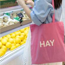 Summer Vacation Artistic INS Letter Fresh Canvas Bag, Shoulder Tote Bag For Women - Multicolor - View 7