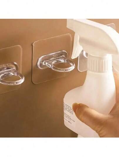 4/8/12/20 خطاف دائري، خطافات حائط لاصقة، قوائم قضبان الستائر، بدون ثقب، حامل جل الاستحمام، للمطبخ والحمام، رف تخزين مثبت على الحائط، رف تخزين لاصق بدون تشققات، رف تعليق منزلي دائري، ديكور حمام منزلي، منظم حمام