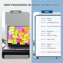 MOSA BEAR Password Keeper Book With Alphabetical Tabs,4.3"X5.7" Small Password Books For Seniors Password Notebook For Internet Website Address Log In Detail(Dark Blue) [Unknown_binding] - 深藍色_ - 查看 2