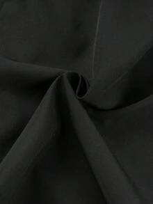Pantalones cortos para hombres, pantalones cortos informales y transpirables con estampado de color de contraste en patchwork, pantalones cortos hasta la rodilla, pantalones deportivos de secado rápido con cordón para exteriores - Negro - Ver 7