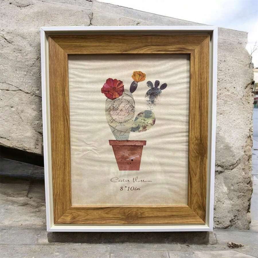 Portaretrato- su material es resistente -medida de la foto es de 8x0- se puede colgar y poner en repisa, cualquier mueble- Hermoso para tu decoración - A - Ver 1