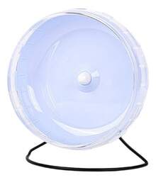 TendenciaRueda Silenciosa Para Hamster Con Soporte Extra Grande 21cmCalidad premium - Azul pastel - Ver 10