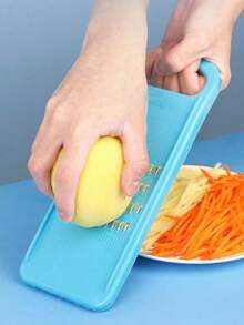 不锈钢蔬菜切片器，家用蔬菜切丝器，土豆切片器，切片器，方便易用的黄瓜胡萝卜切丝器，厨房工具，多功能工具，适用于蔬菜、水果、食品、厨房、厨房用品、厨房工具、厨房配件 - 彩色 - 查看 6