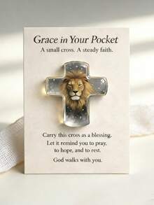 Grace In Your Pocket Embrace Card Cardinal | Ideal For Wedding Occasions, Featuring A Poignant Message And A Beautiful Cardinal Design,Various Styles Are Available, Including 2d Flat Gift Cards, Acrylic Material, Shatterproof And Wear-Resistant, Bouquet Greeting Cards, And Pocket Gift Cards. - Multicolor - View 6