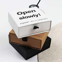 Funny "Nothing Inside" Prank Gift Box | Completely Empty Inside! Suitable For Birthday, Wedding Party, Anniversary Pranks And Jokes - Great Surprise For Family And Friends | Includes Card - Multicolor - View 8