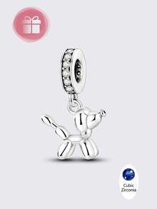 这款原创设计的金色银色吊坠，造型可爱，为您的珠宝收藏增添一抹俏皮吸睛的色彩。吊坠以精湛的工艺完美捕捉了气球狗的经典造型，光滑的抛光曲线随着佩戴者的每一个动作闪耀着迷人的光泽。 - 銀色 - 查看 8