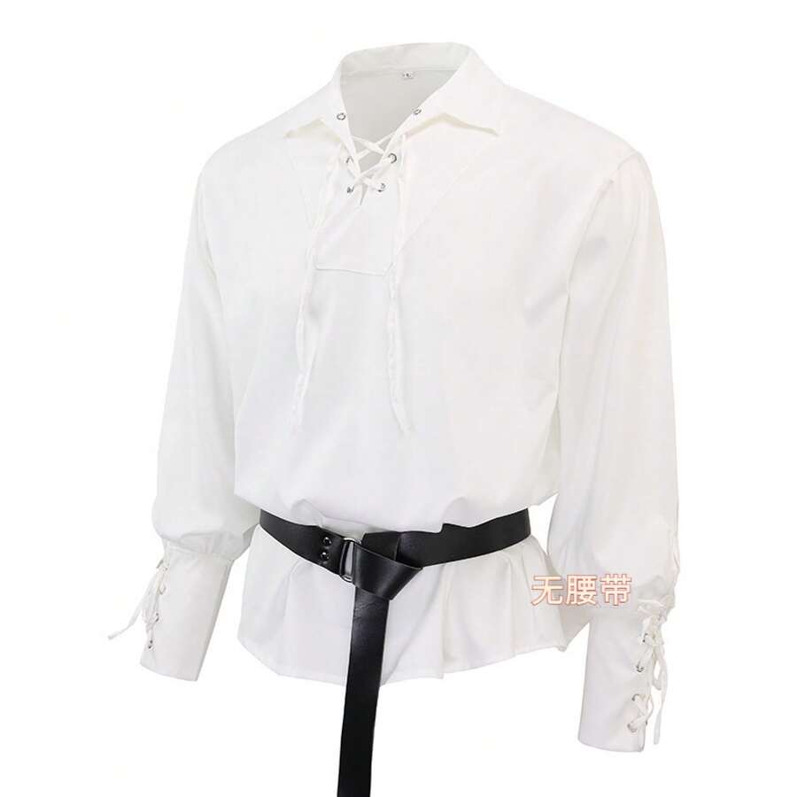Men Cosplay Clothing - White - View 1