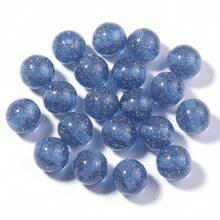 20 piezas de cuentas de galaxia de 12 mm súper brillantes, cuentas estelares brillantes para hacer joyas y decoraciones del Día de San Valentín, adecuadas para collares, pulseras, encantos de bolso, correas de teléfono - Cielo estrellado brillante - Ver 18
