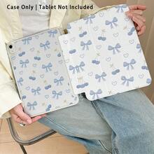 1 chiếc ốp lưng bảo vệ máy tính bảng phẳng bằng acrylic pha lê hình nơ anh đào màu xanh dương kèm chân đế, tương thích với Honor Pad 8/9/10, Honor GT 11.5inch/X7/X8A/X9/X8Pro/X9Pro/V9/V8 Pro, MatePad SE 11inch/MatePad 11inch/11.5inch, MatePad Pro và các mẫu phổ biến khác của Apple thế hệ thứ 10/11. - Nhiều màu - Xem 6