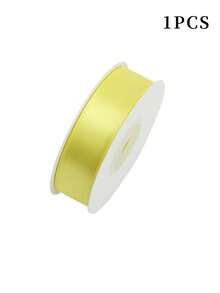 18m/Roll 2cm High Density Polyester Ribbon, Wedding Bouquet Packaging Ribbon, Handmade Gift Packaging Woven Ribbon, Party Decoration Satin Ribbon - Multicolor - View 14