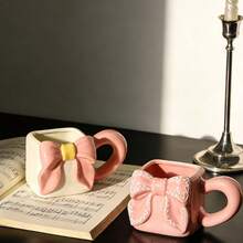 陶瓷杯 咖啡杯 水杯 马克杯 茶杯 奶杯 轻奢款 带盖/不带盖 适用于茶饮、会议室、办公室 个人 - 彩色 - 查看 4