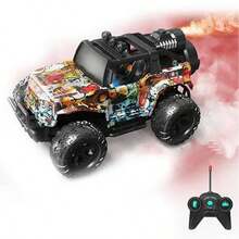 1: 16 vehículo de control remoto todoterreno, escalada eléctrica de cuatro ruedas con iluminación en aerosol, modelo de coche de juguete de regalo de cumpleaños del niño (incluido el paquete eléctrico),mini coche rc,coche rc minidrift - R9027-409 - Ver 4