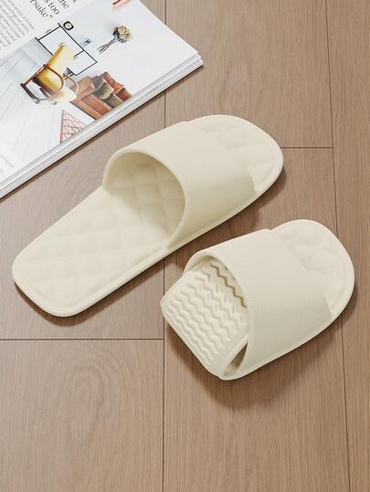 2026 New Foldable Slippers, Unisex Portable EVA Material Lightweight Travel Couples Bathroom Indoor Slippers