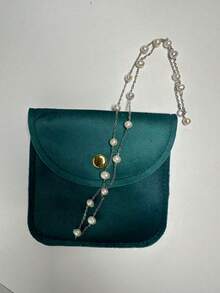 925纯银新款星空珍珠项链，简约珍珠链，优雅日常佩戴手工饰品，送给她的礼物 - 5mm滿天星 - 查看 3