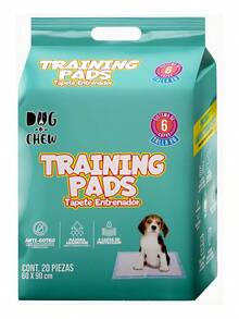 TendenciaDog-o-chew, Tapete Entrenador Para Perro,  Desechable.Calidad premium - GRANDE 60x60 - Ver 2