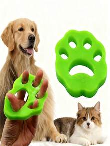 2 Pcs Pet Hair Remover For Laundry & Furniture, Multi-Surface Pet Hair Removal Tool, Reusable Dog Hair Remover For Couch, Efficient Cat Hair Remover For Home Cleaning, Quickly Removes Pet Fur & Lint Color Random - 隨機 - 查看 3