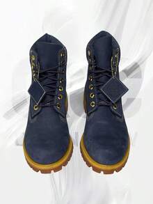 Timberland 6" Premium Waterproof Boot Peacoat– Men's Lifestyle Sneakers – Shoes For Man -Vintage-Spring & Summer-Inspired Running Shoes, Shock-Absorbing Comfort, Gym To Streetwear Casual Wear-Easter Gift–TB0A2P6WA6P - 呢子大衣 - 查看 4