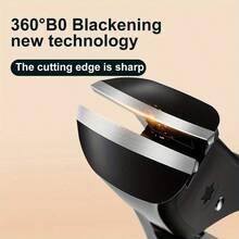 J·FOCUS 1pc Professional Nail Clipper, Suitable For Hand And Foot Care, Manicure Cuticle Trimmer, Ingrown Nail Nipper, Stainless Steel Nail Care Tool With Ergonomic Handle Design To Solve Hard Nail And Ingrown Nail Issues - White - View 6