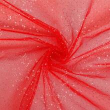 1pc Dotted Mesh Fabric, Shiny Dot Texture, Suitable For Wedding, Party Dress, DIY Crafts - Multicolor - View 55