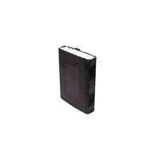 Leather Diary Journal With Lock Notepad Writing Book With Lock & Key Handmade Papers Designed For Home & Office, Vintage Antique Style Organizer Blank Notebook (Black) - Black - View 5